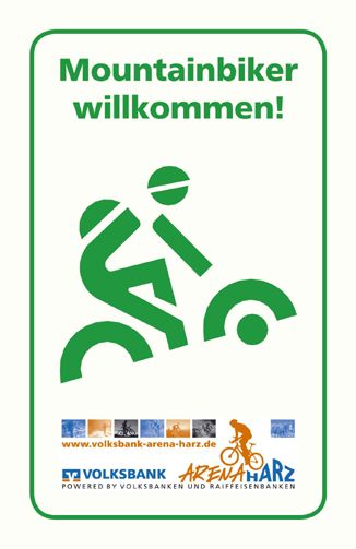 Mountainbiker willkommen!