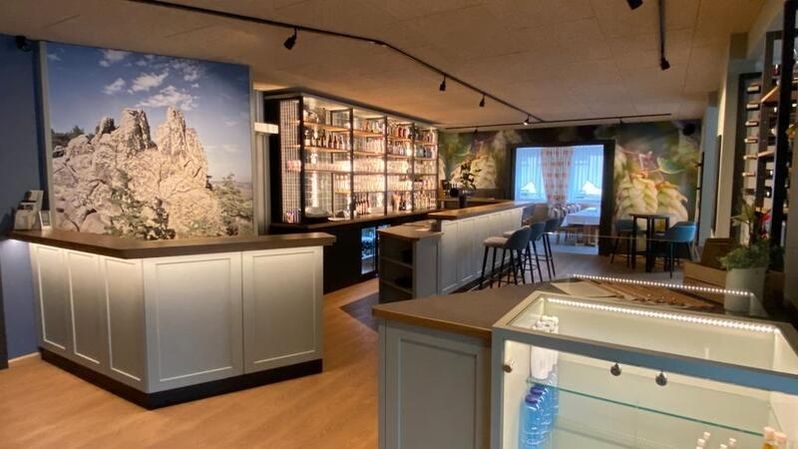 Unsere neue Theke